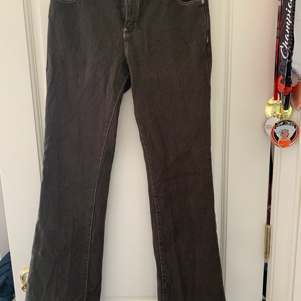 Rolla’s Low Rise Brown Bootcut Jeans